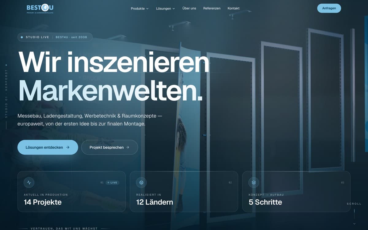 Startseite von best4you.vercel.app