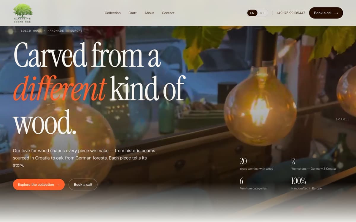 Startseite von exclusive-living-kmc.de