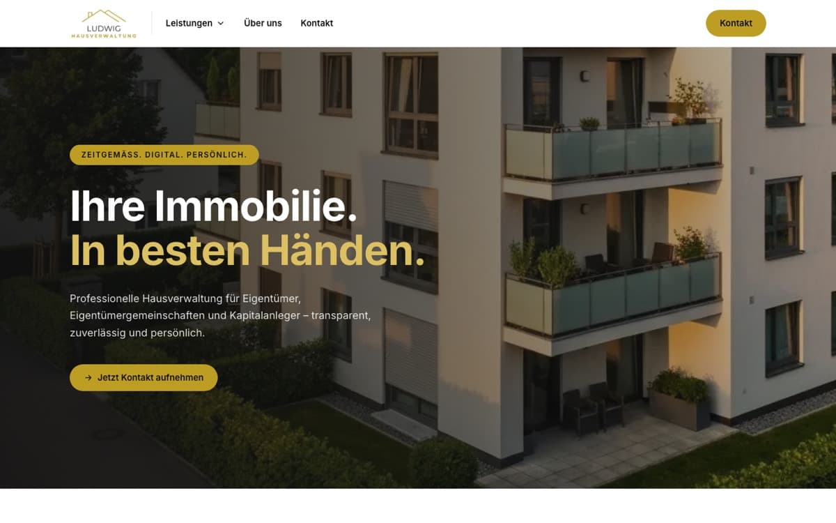 Startseite von hv-ludwig-zw.de