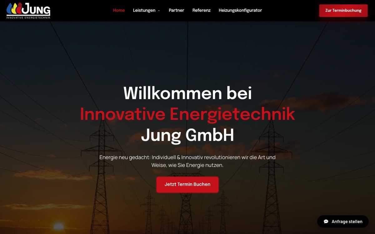 Startseite von iet-jung.de